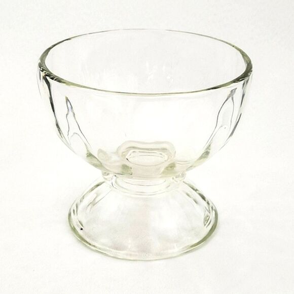 VINTAGE ✨️ Libbey Ribbed Pedestal Dish - Picture 2 of 4